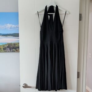 Max & Cleo Black Backless Dress
